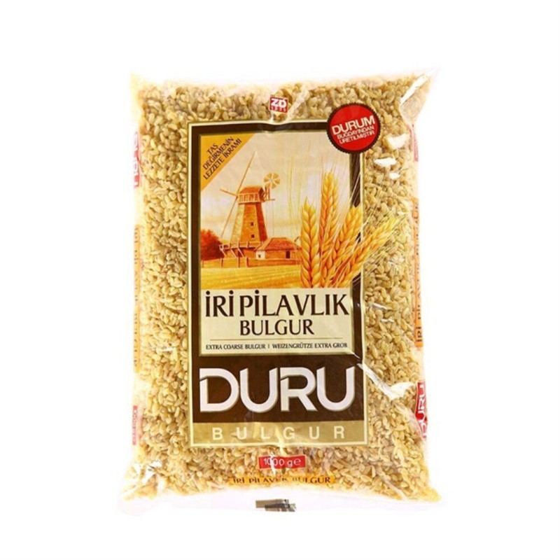 DURU COARSE BULGUR - PILAVLIK 1 KG x 12