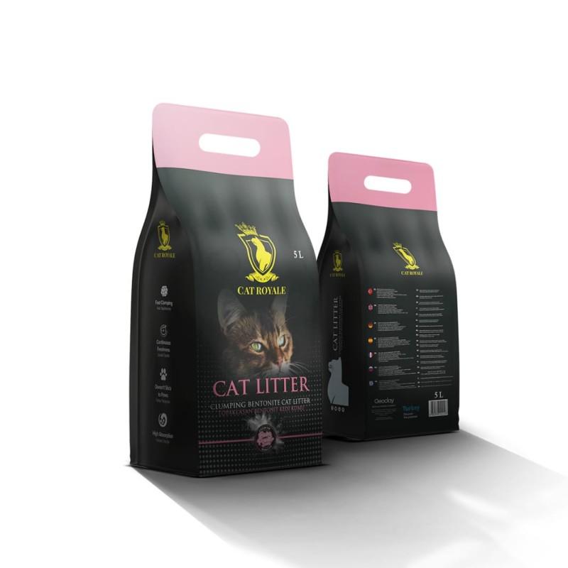 Cat Royale Clamping Bentonite Baby Powder Cat Litter