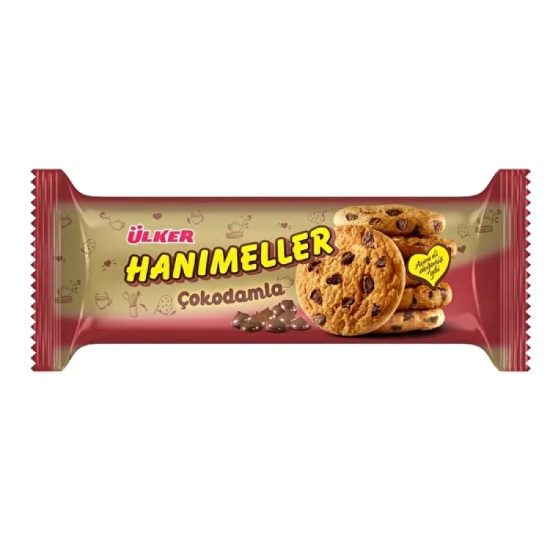 ULKER HANIMELLER RULO CHOC.DROP BISCUIT