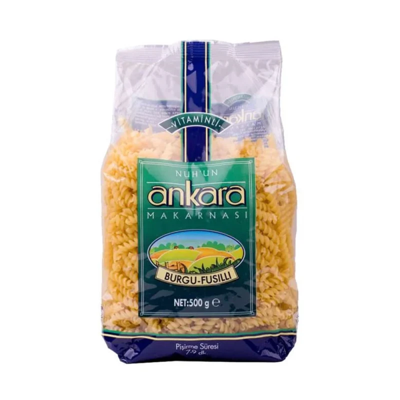 ANKARA MAKARNA VIT. BURGU 500 GR x 20
