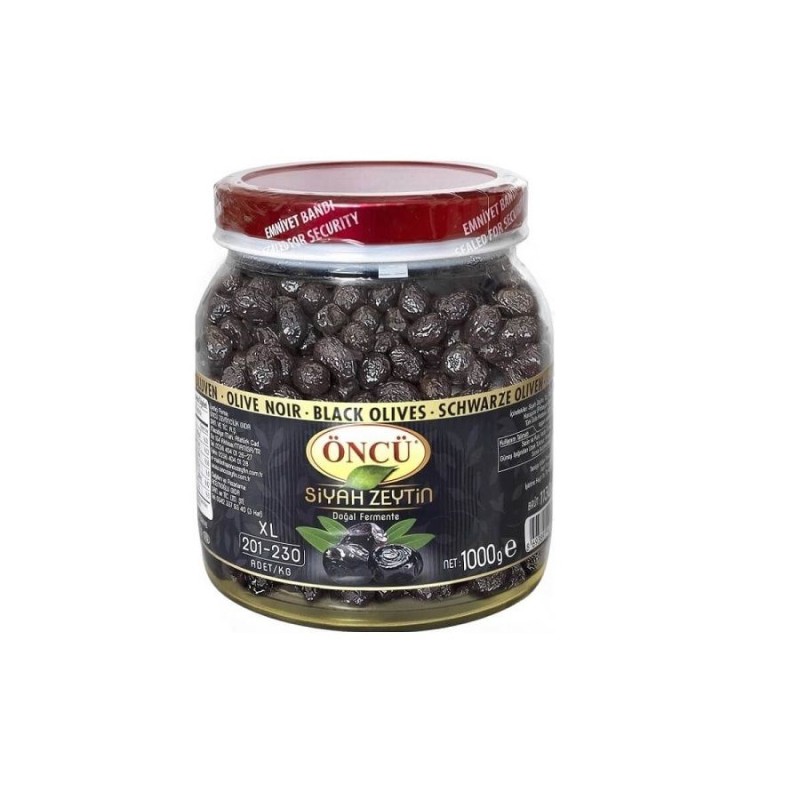 ONCU BLACK OLIVES 1000 GR x 6 (XL-L)