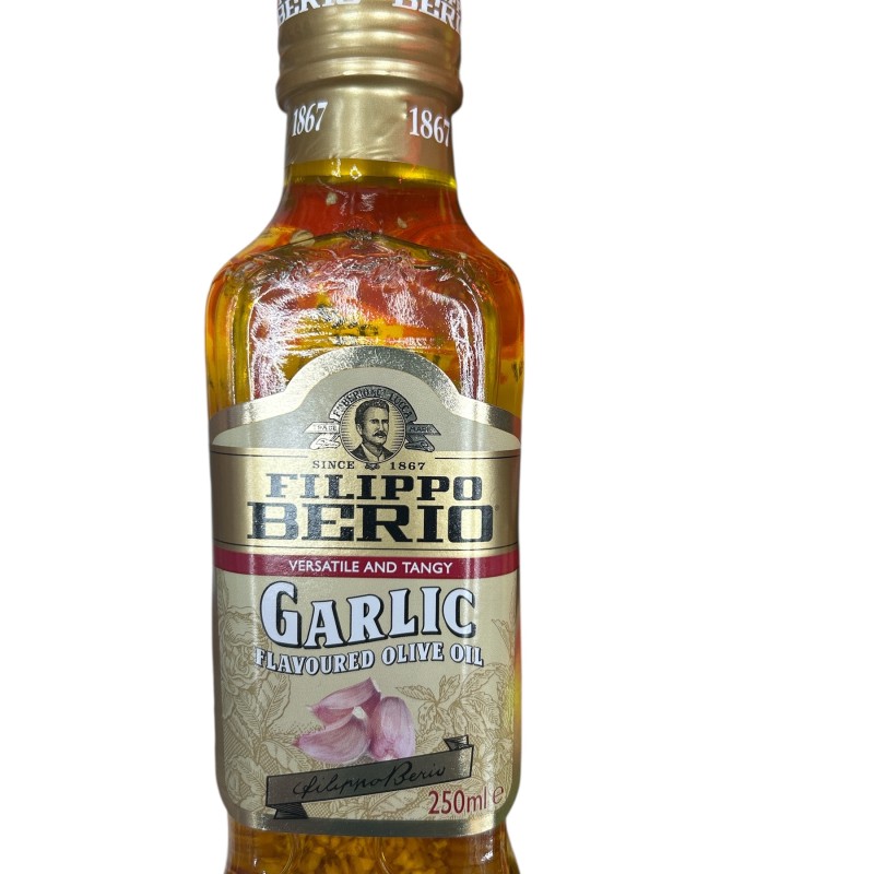 Filippo Berio Garlic Flavoured Olive Oil Special Selection (Zeytin Yagi) 250Ml