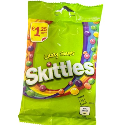 Skittles Crazy Sours 109g