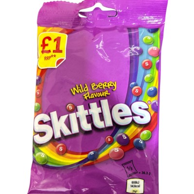 Skittles Wild Berry flavour 109g