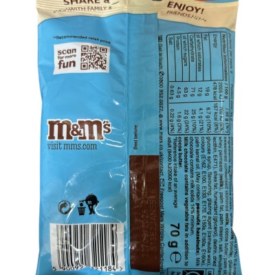 M&amp;M’s Salted Caramel 82g