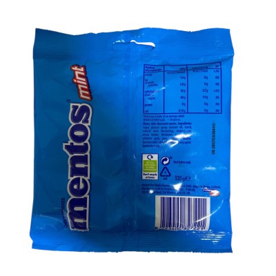 Mentos Mint Flavour 135g