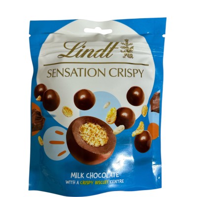 Lindt Sensation Crispy Milk Chocolate 140g