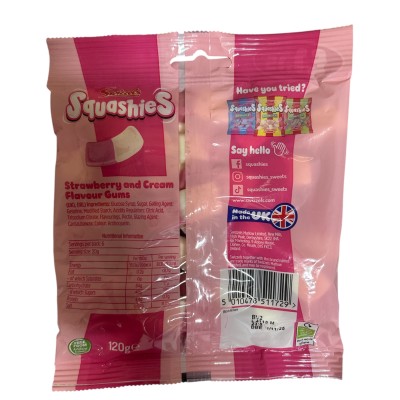 Swizzels Squashies Drumstick Strawberry Cream 120g