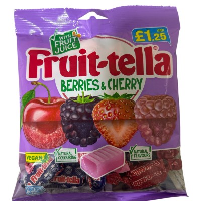 Fruit-tella Berries &amp;Cherry 135g
