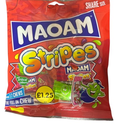Maoam Stripes Chews 140g