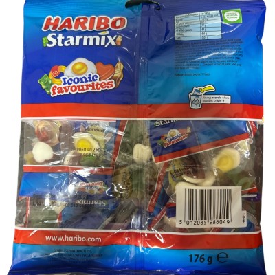 Haribo Starmix Multipack Size 176g