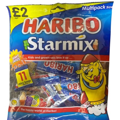Haribo Starmix Multipack Size 176g