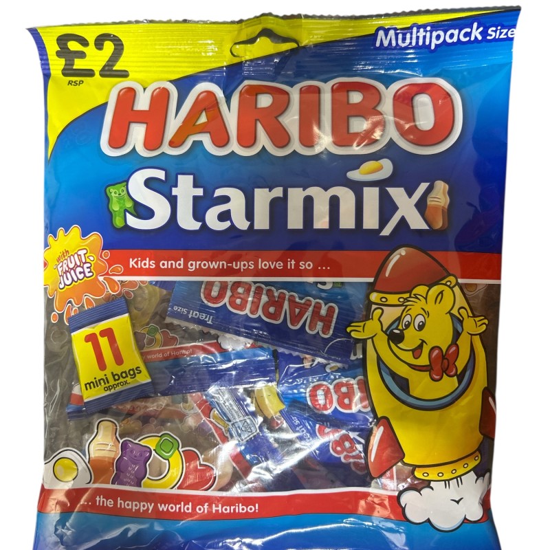 Haribo Starmix Multipack Size 176g