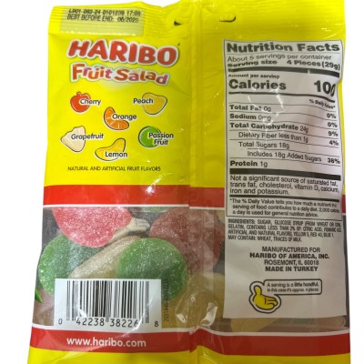 Hariobo Fruit Salad 142g