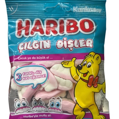 Haribo Cilgin Disler Halal 80g