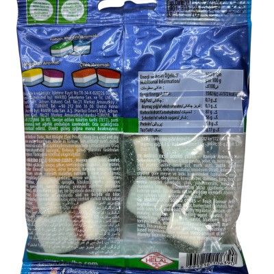 Haribo Sound Cubes Sour Halal 80g