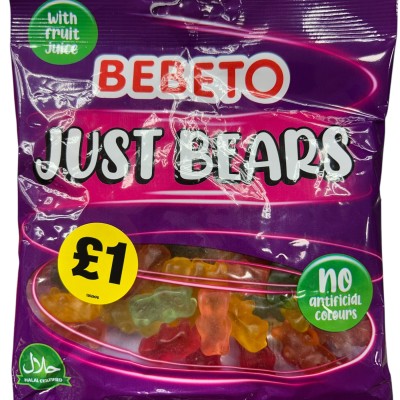 Bebeto Just Bears Halal 150g