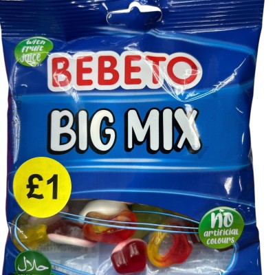 Bebeto Big Mix Halal 150g