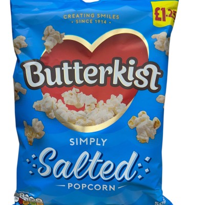 Butterkist Salted Popcorn 50g