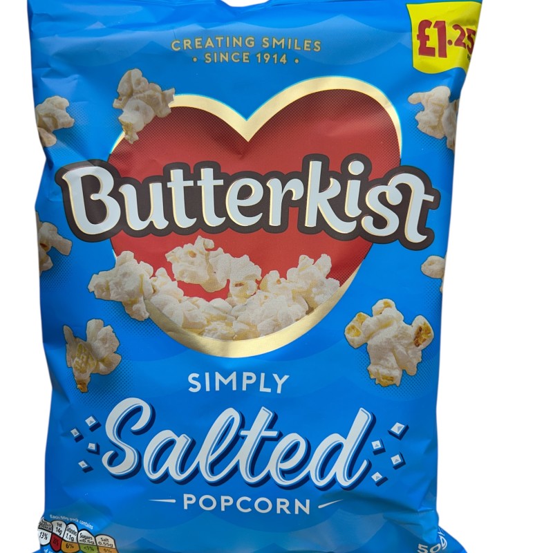 Butterkist Salted Popcorn 50g
