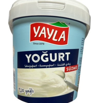 Yayla Yogurt Suzme %10 1kg