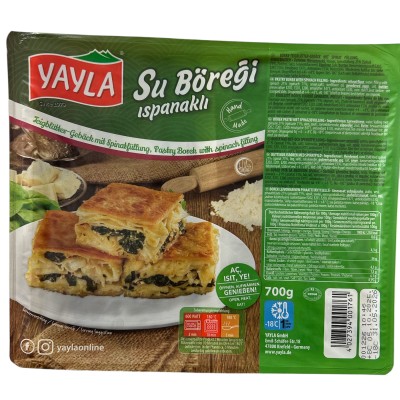 Yayla Su Boregi Ispanakli ( Spinach ) 700g
