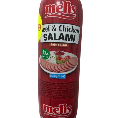 Melis Beef&amp;Chicken Salami 500g