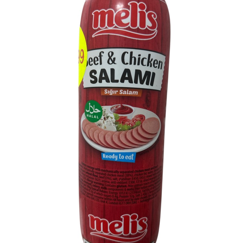 Melis Beef&amp;Chicken Salami 500g