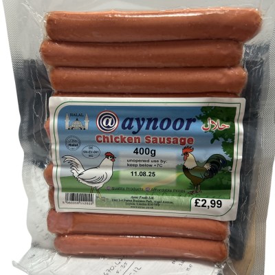 Aynoor Chicken Sausage 400g