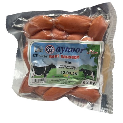 Aynoor Beef Sausage Mini 300g