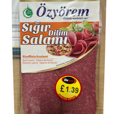 Ozyorem Sigir Dilim Salami 80g