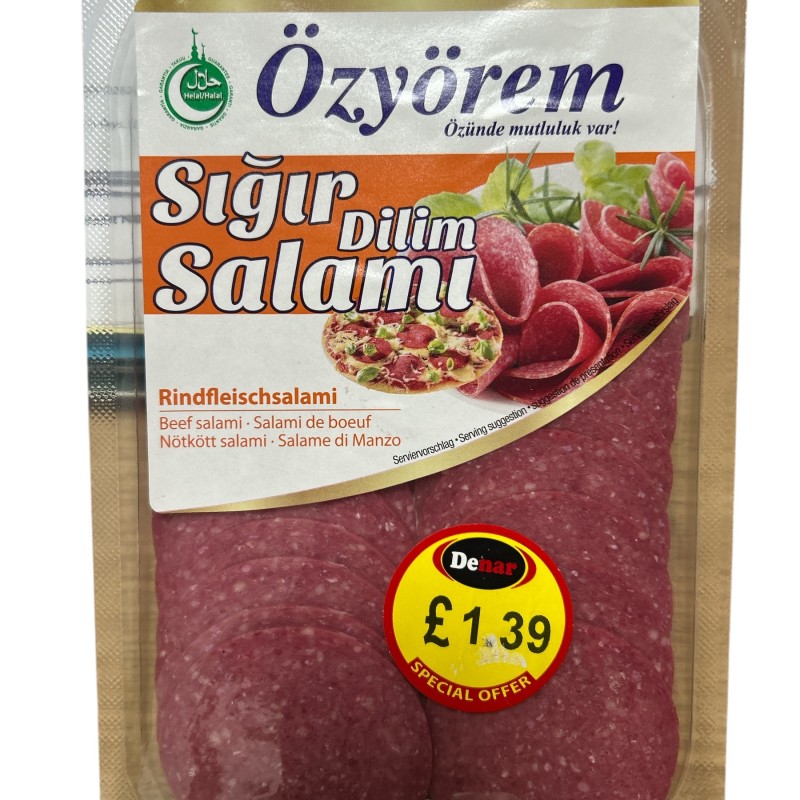 Ozyorem Sigir Dilim Salami 80g