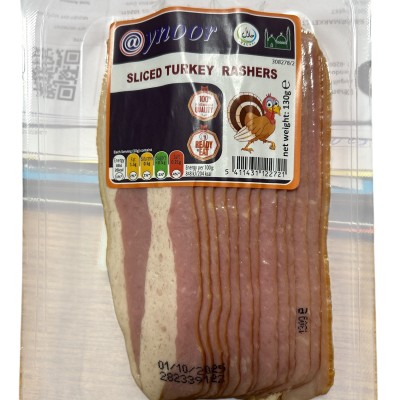 Aynoor Sliced Turkey Rashers