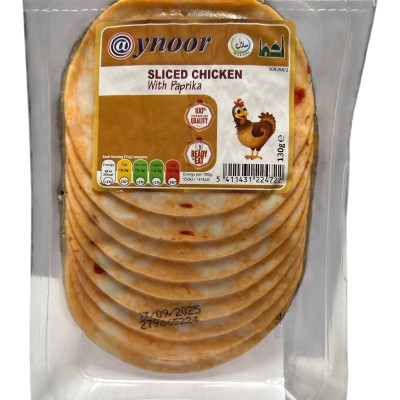Aynoor Sliced Chicken With Paprika 130g