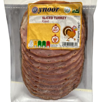 Aynoor Sliced Turkey Roast 130g