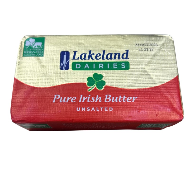 Lakeland Pure Irish Butter Unsalted 250g